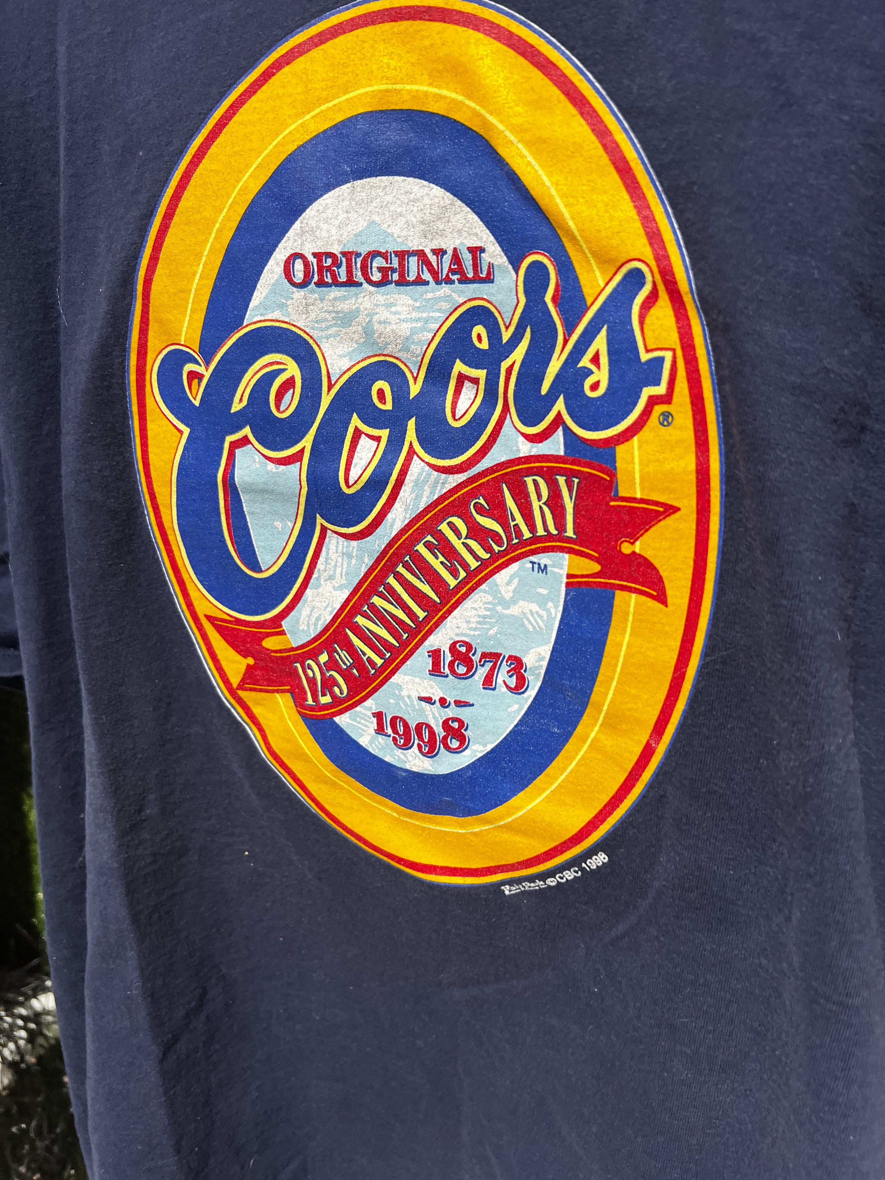 Vintage Coors 125th Anniversary T-Shirt